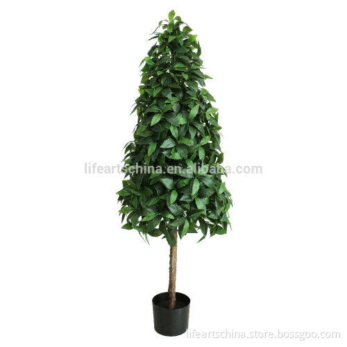 2016 new artificial tree 120cm bay tree in tower shape